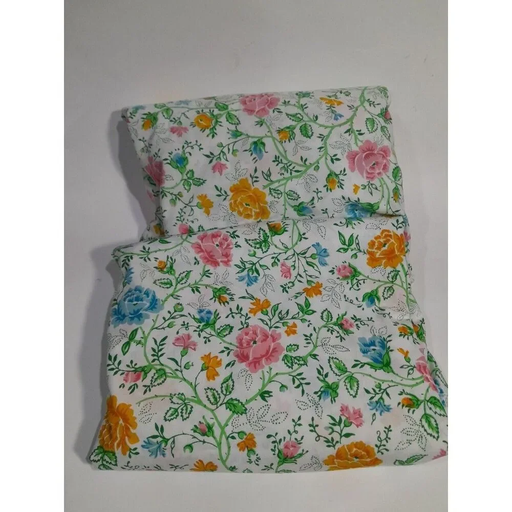 Vintage Floral Full Size Flat and Fitted Sheets